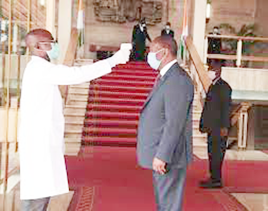 Côte d’Ivoire : Covid-19 / Le président Alassane Ouattara confiné