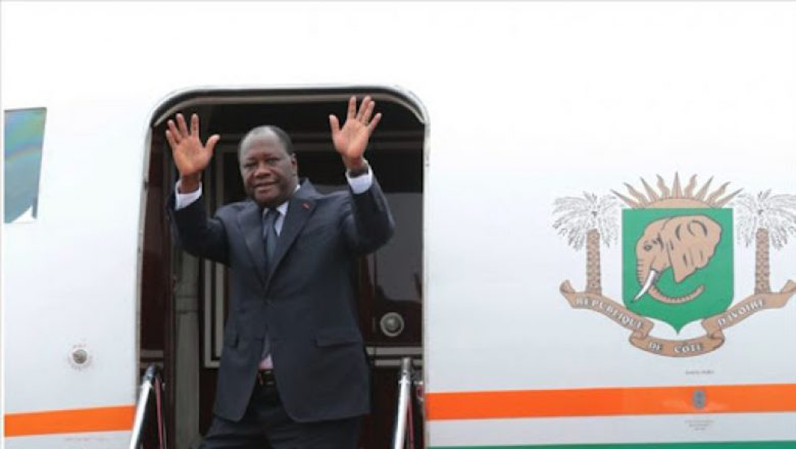 Le président Alassane Ouattara à Paris pour la 4ème édition du Forum de Paris et le 75ème anniversaire de l’Unesco