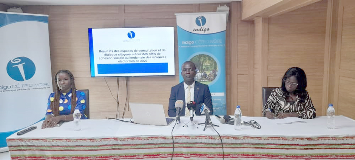 Indigo Côte d’Ivoire présente les résultats de ses consultations sur les violences électorales en Côte d’Ivoire
