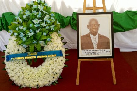 Conseil municipal de Grand-Bassam: Hommage au 1er adjoint Hamidou Sanogo décédé