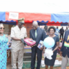 Remise de dons au Lycée Dominique Ouattara de Yaoudé