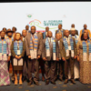 La photo de famille des principaux participants et représentants de structures qui prennent part au 4ème forum de la CIPRES.