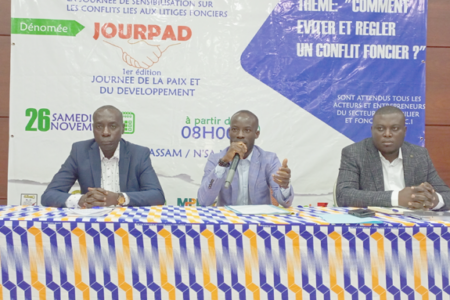 Conflits fonciers en Côte d’Ivoire: le FLAIR annonce la 1ère édition du JOURPAD
