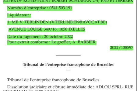 Organisation Non Gouvernementale: la Justice belge dissout le RCEEDAO de Vincent Dahoua