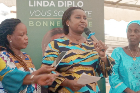 Grand-Bassam: plus de 60 associations présentent leurs vœux à Linda Diplo