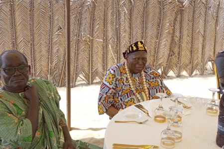 N’zima Kôtôkô : la famille Allonhomba communie avec le Roi Tanoe Amon