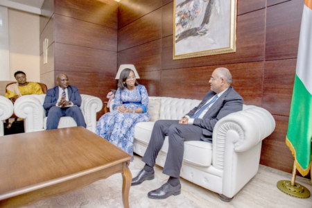 Côte d’Ivoire-Guinée: Patrick Achi et la ministre du Plan guinéenne échangent