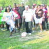 Tournoi de football à Nezobly