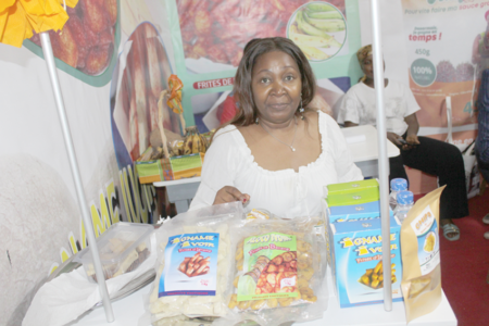 Festival industrie: Mme Blé présente les frites de Sadia compagnie