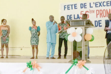 Cafop de Daloa : la 56ème  promotion sortante célébrée