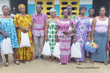 Fête des mères à Bonoua: Frédéric Sangah honore des mamans