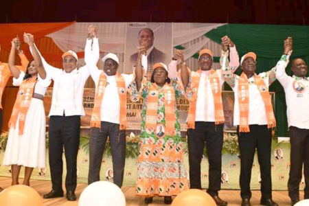 Yamoussoukro: 2 candidats du Rhdp aux élections municipales présentés