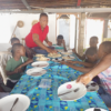 Grand-Bassam avec les enfants de a Cité Ado.