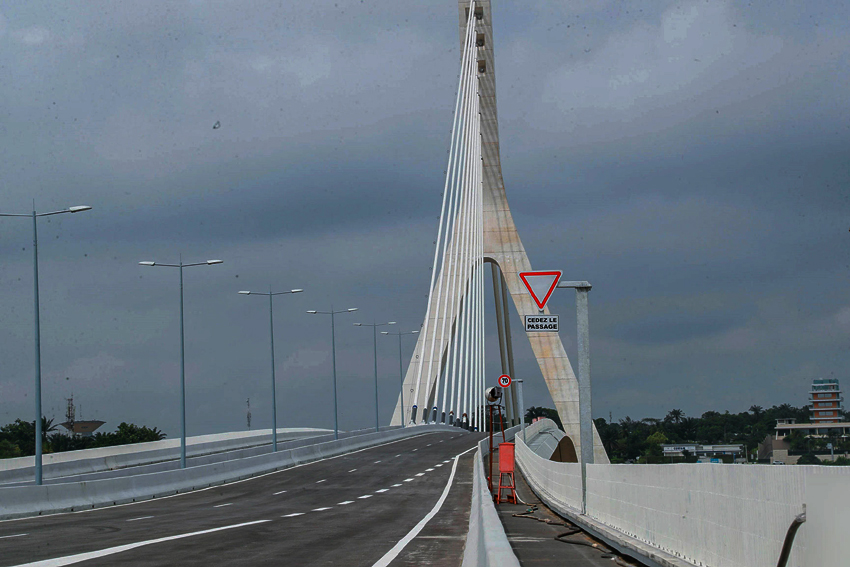 Côte d'Ivoire, le pont pont Alassane Ouattara