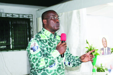 PDCI-RDA: Aby Raoul rend hommage au président Bédié et au général Ouassénan