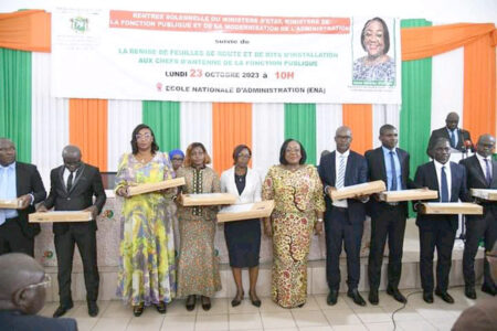 Fonction publique : la ministre Anne Ouloto nomme de nouveaux chefs d’antenne