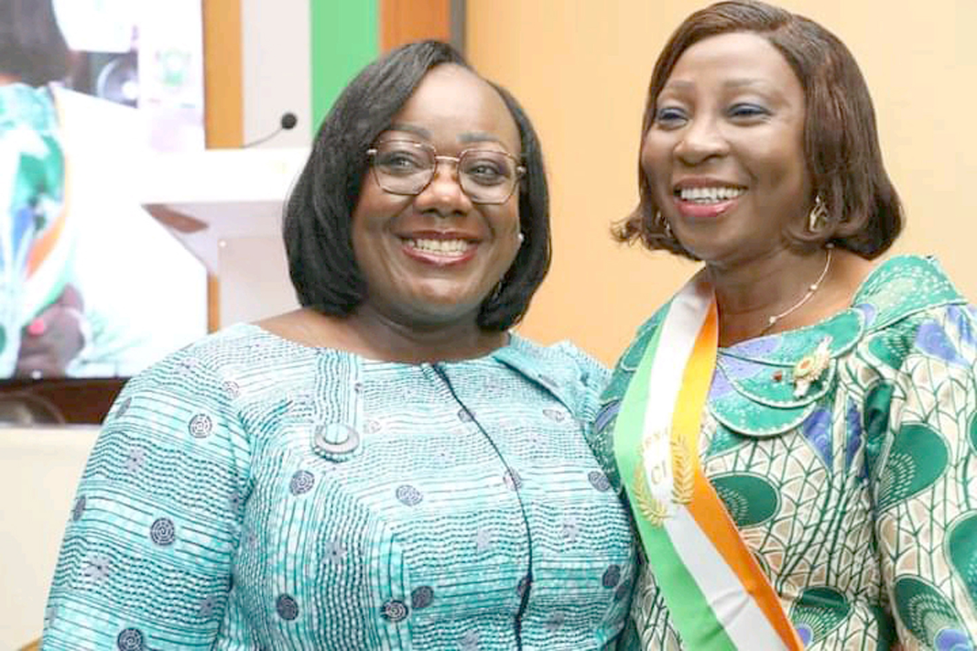 Sénat ivoirien, Kandia élu présidente et Anne Ouloto.