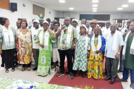 Élection au Pdci-Rda: le message de Thiam porté aux congressistes de Grand-Bassam