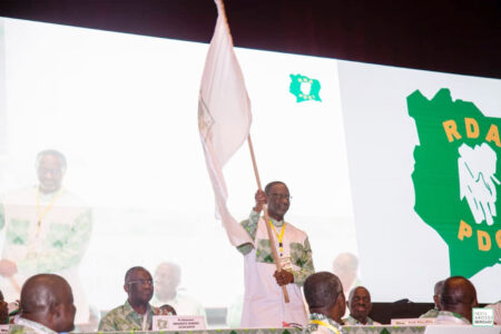 Pdci-Rda: Tidjane Thiam élu président et choisi candidat à la présidentielle de 2025