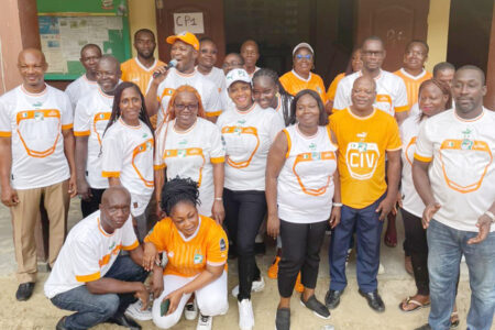 CAN 2023 : le directeur Soré Idrissa du Groupe scolaire Entente de Koumassi  organise un petit déjeuner de soutien aux Eléphants