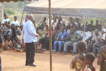 Ngattakro / Département de Daoukro: le député Akoto Olivier sensibilise les populations sur le  foncier rural et l’état civil…