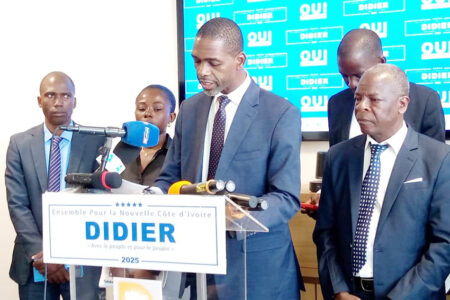 Présidentielle de 2025 : Didier Abokan candidat avec son concept ‘‘Nouvelle Côte d’Ivoire’’
