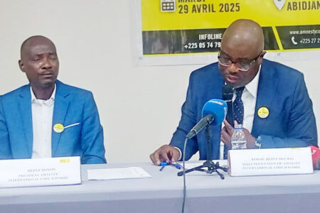 Promotion des droits humains : Hervé Kokou : « Nous demandons que la Côte d’ivoire garantisse les droits de grève et de manifester… »
