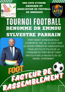 Tournoi de football à Port-Bouët